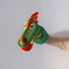 Marioneta de mano dinosaurio
